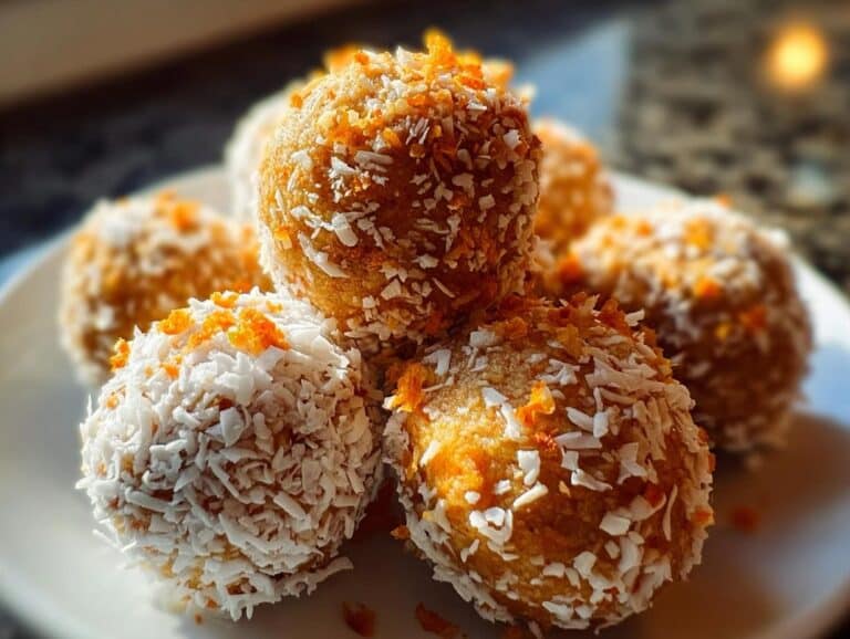 Bake Carrot Cake Balls