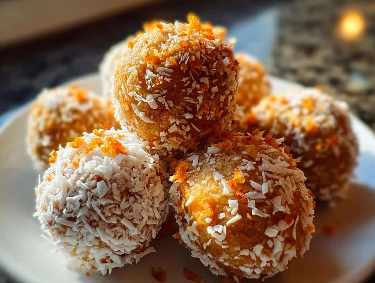 Bake Carrot Cake Balls
