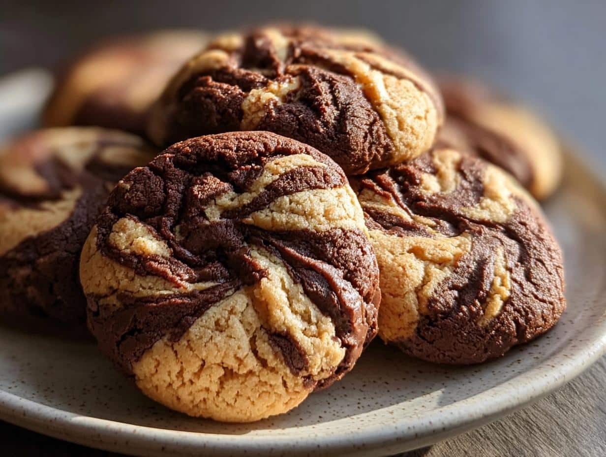 Chocolate Peanut Butter Swirl: Amazing 10-Minute Treat - Chocolate Peanut Butter Swirl - main visual representation