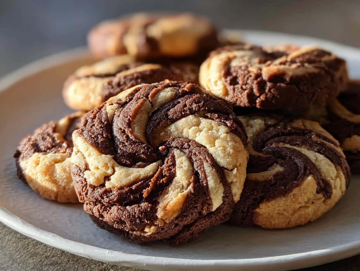 Chocolate Peanut Butter Swirl: Amazing 10-Minute Treat - Chocolate Peanut Butter Swirl - additional detail