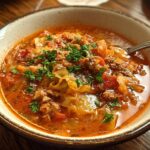 Comforting Cabbage Roll Soup