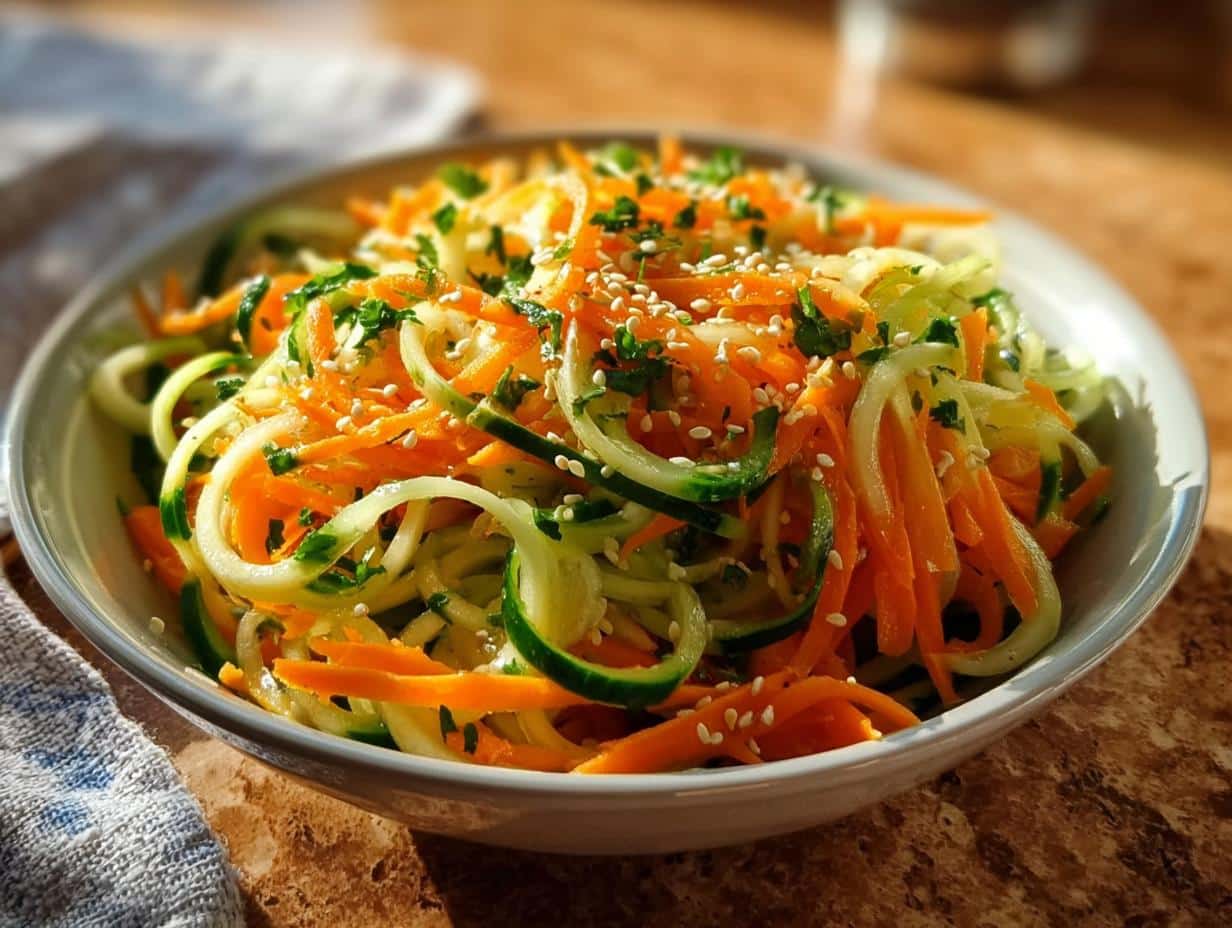 Refreshing Cucumber Carrot Salad: 10-Minute Gem - Cucumber Carrot Salad - additional detail