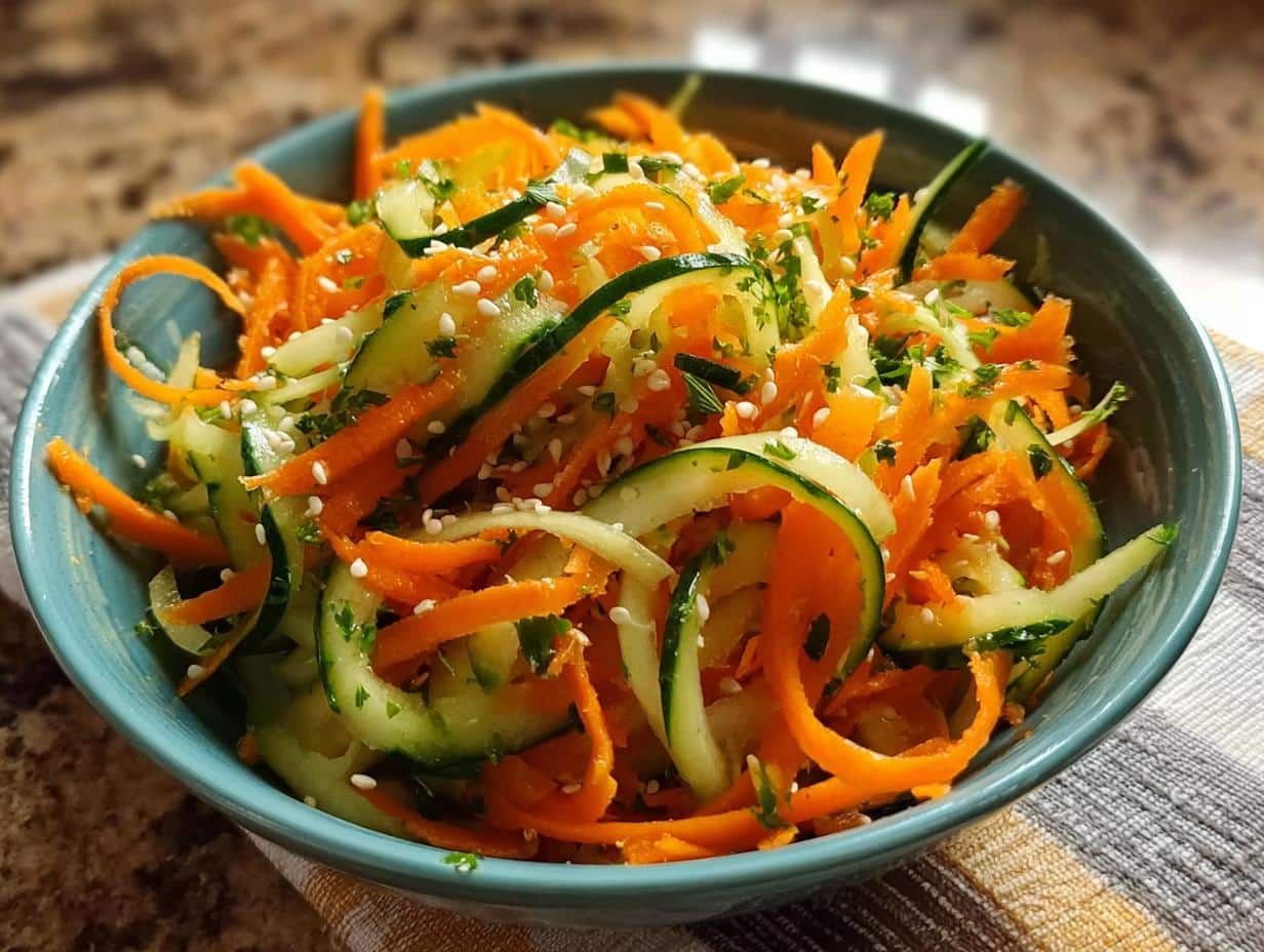 Refreshing Cucumber Carrot Salad: 10-Minute Gem - Cucumber Carrot Salad - additional detail
