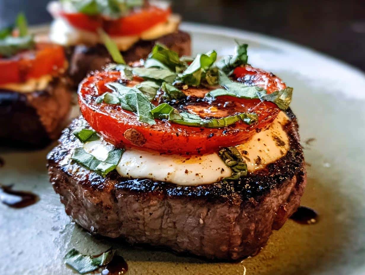 Grilled Filet Steaks Fresh