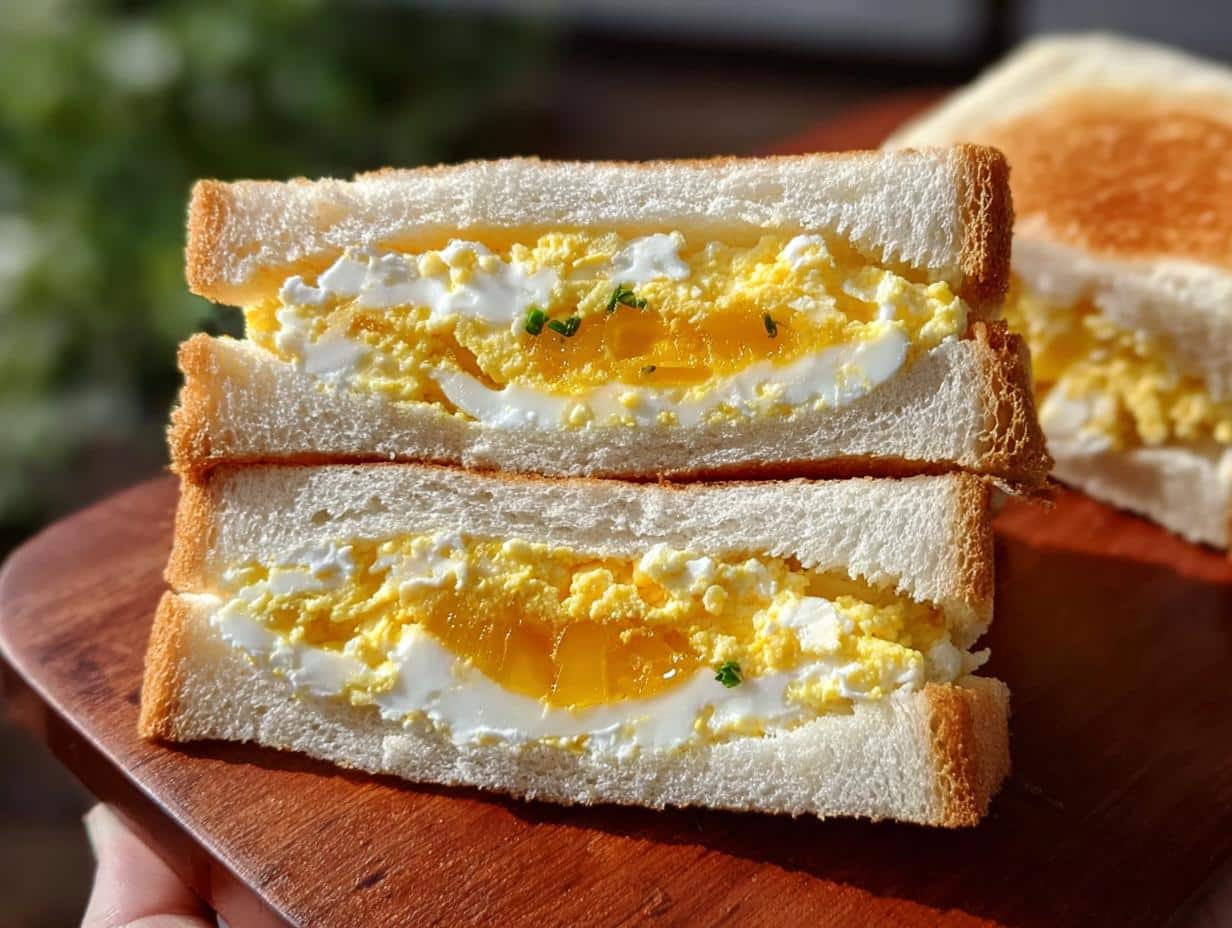 Perfect Japanese Egg Sandwich: 4 Easy Steps - Japanese Egg Sandwich - additional detail