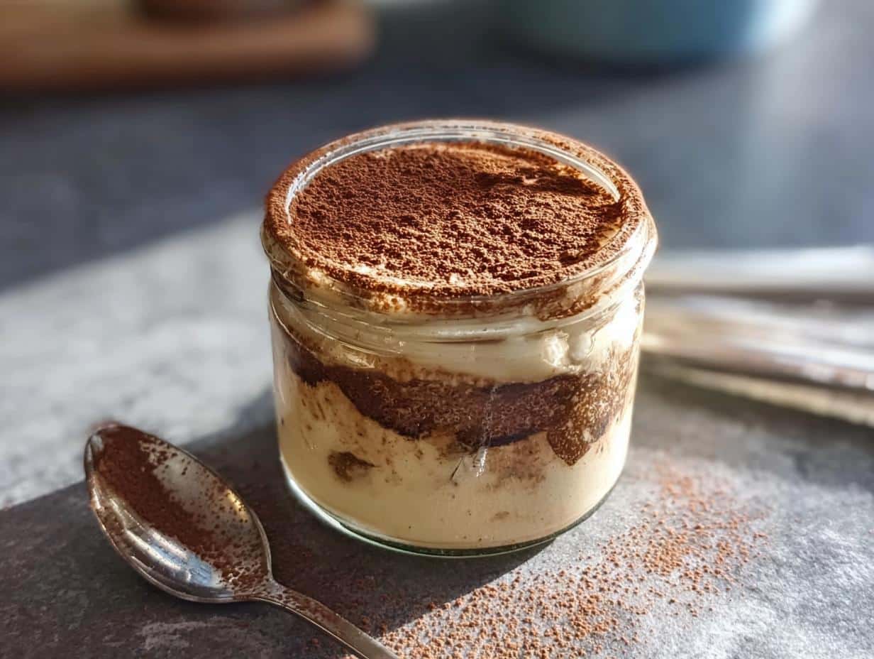 Protein Tiramisu Pudding: 5 Minute Dream - Protein Tiramisu Pudding - additional detail