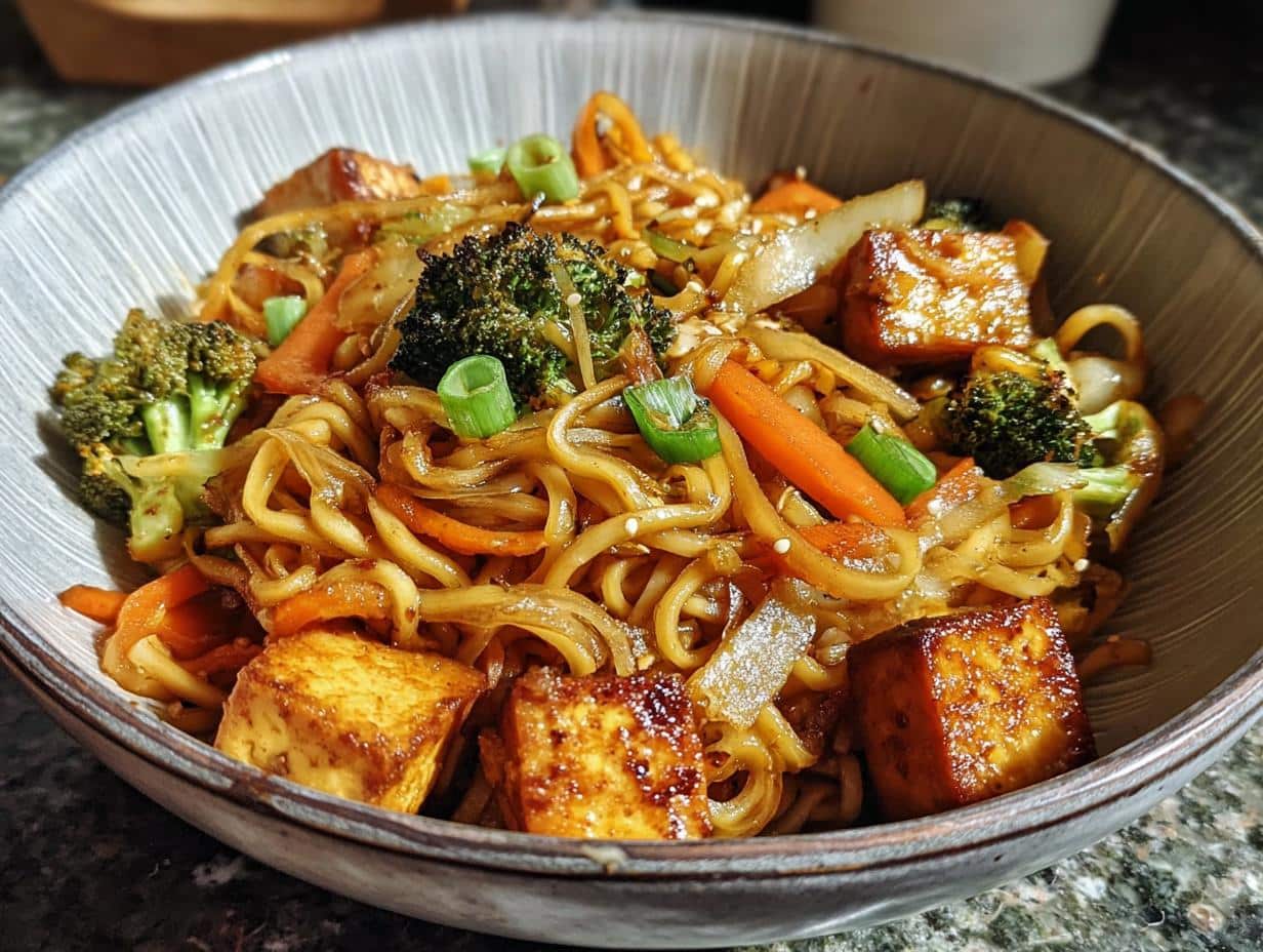 Tofu Stir Fry Noodles: 1 Amazing Secret Recipe - Tofu Stir Fry Noodles - additional detail