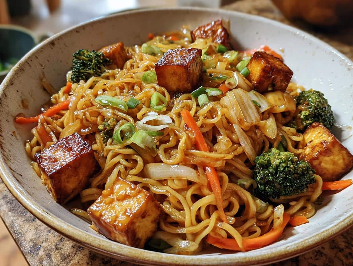 Tofu Stir Fry Noodles: 1 Amazing Secret Recipe - Tofu Stir Fry Noodles - additional detail
