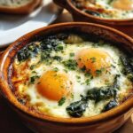 Baked Eggs Florentine