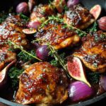 Balsamic Honey Chicken Figs