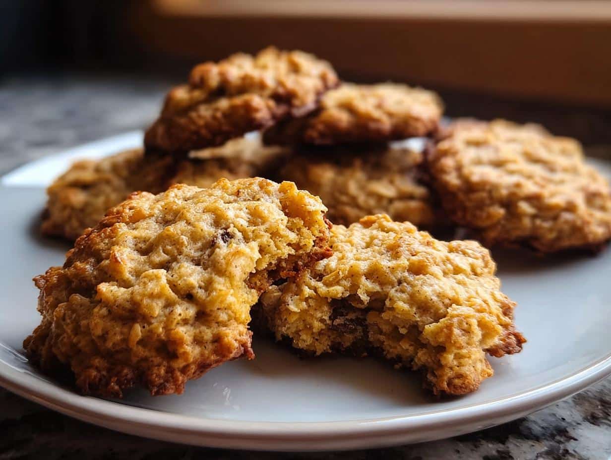 Banana Oatmeal Cookies: 12-15 Min Bake - Banana Oatmeal Cookies - additional detail