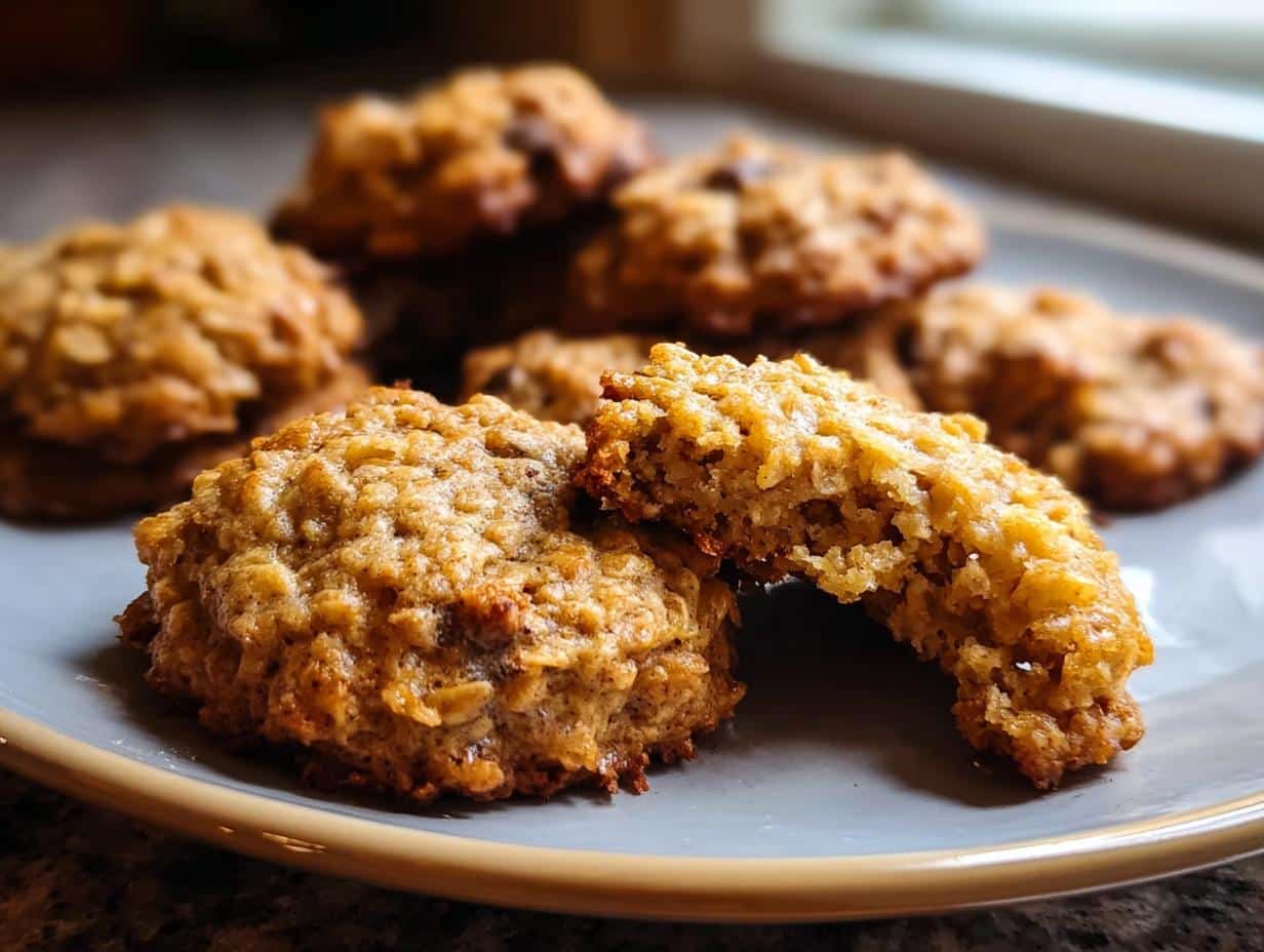 Banana Oatmeal Cookies: 12-15 Min Bake - Banana Oatmeal Cookies - additional detail