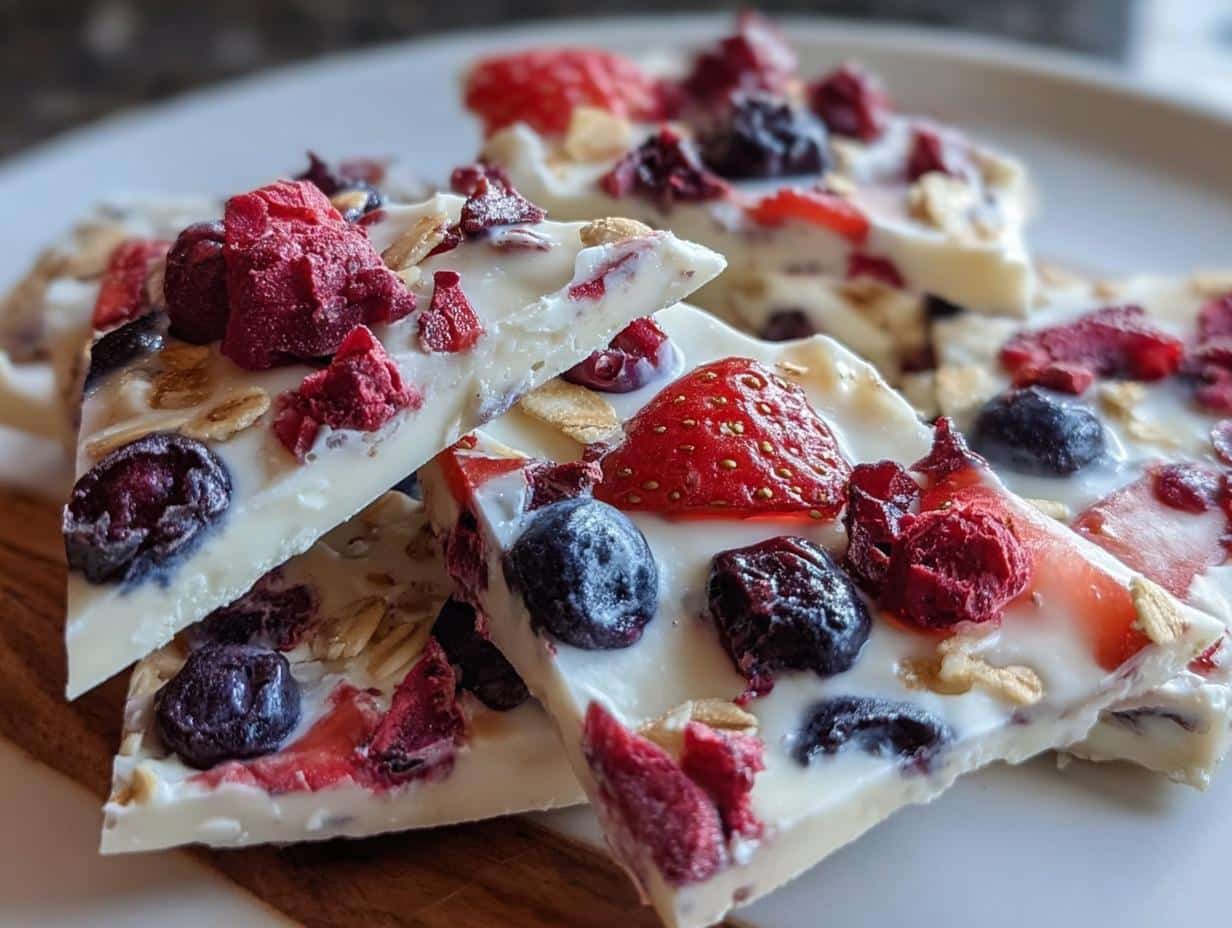 Berry Yogurt Bark