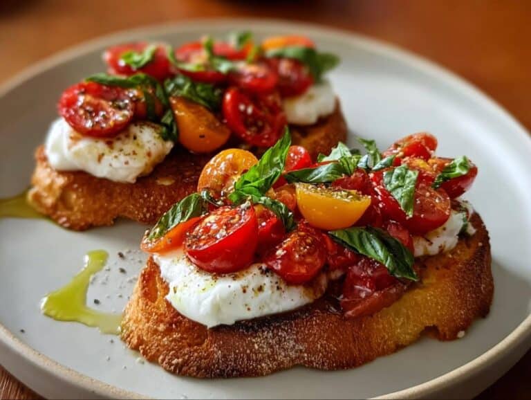 Burrata Bruschetta