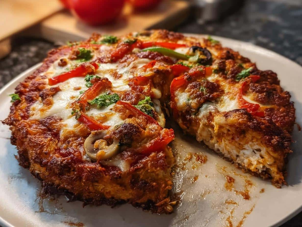 Chicken Crust Pizza: Delicious & Easy - Chicken Crust Pizza - additional detail