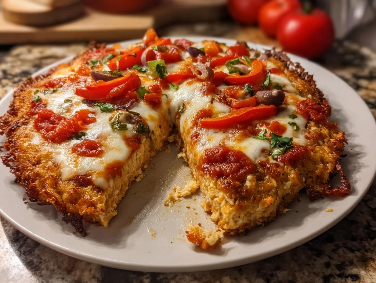 Chicken Crust Pizza