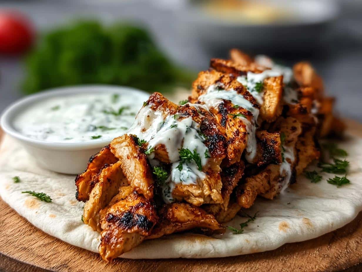 Chicken Shawarma Creamy Garlic: 2 Amazing Secrets - Chicken Shawarma Creamy Garlic - additional detail