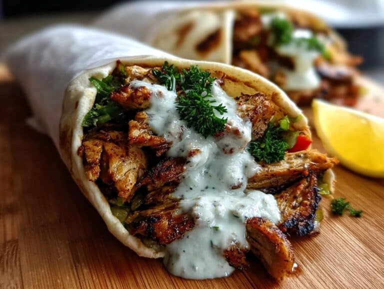 Chicken Shawarma Creamy Garlic