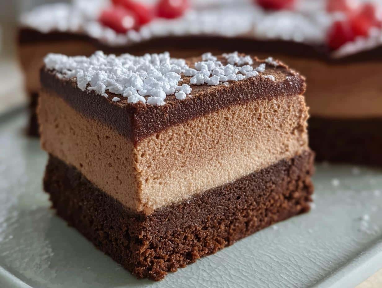 Chocolate Magic Custard Cake