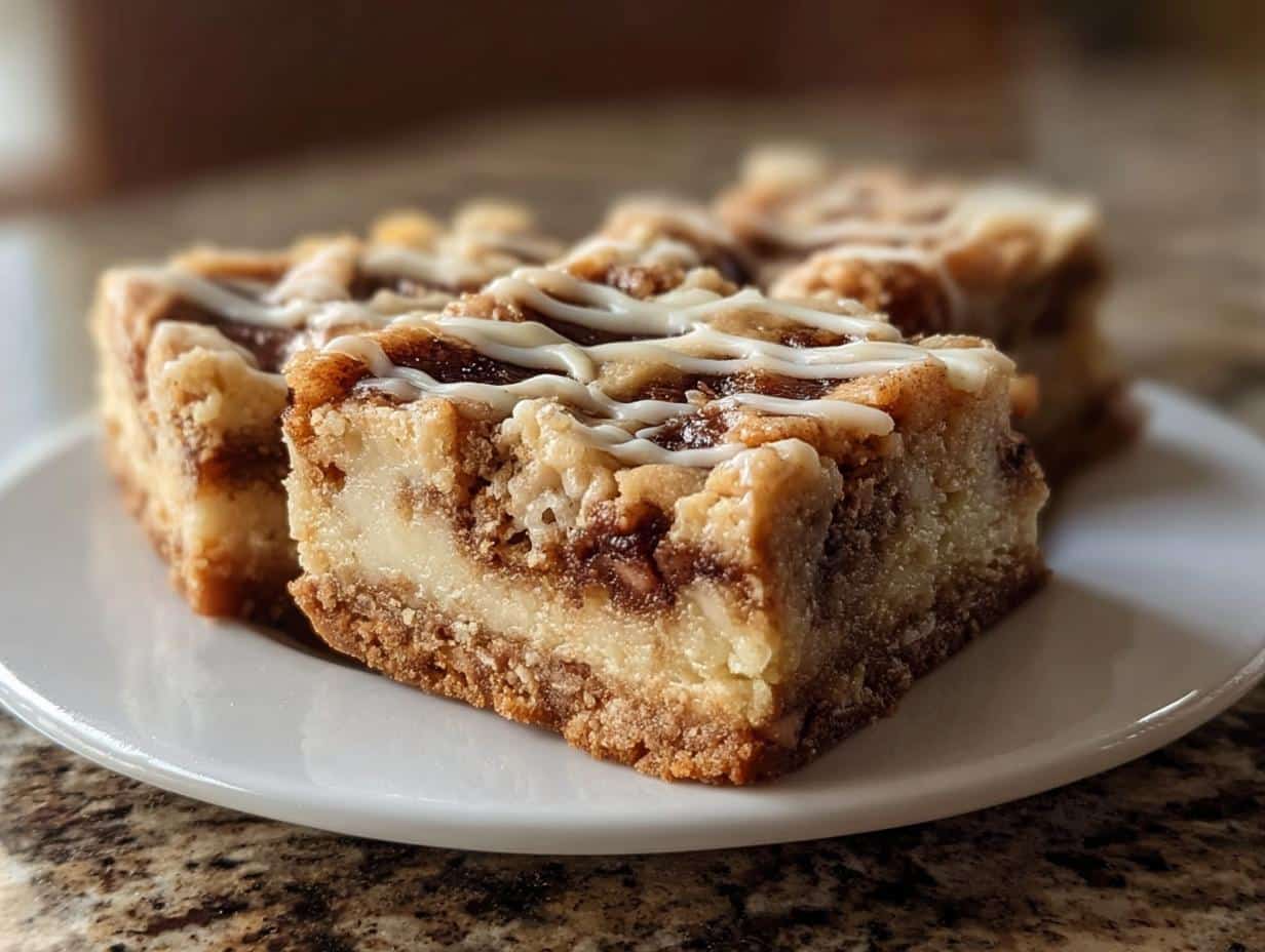Cinnamon Roll Bliss Bars