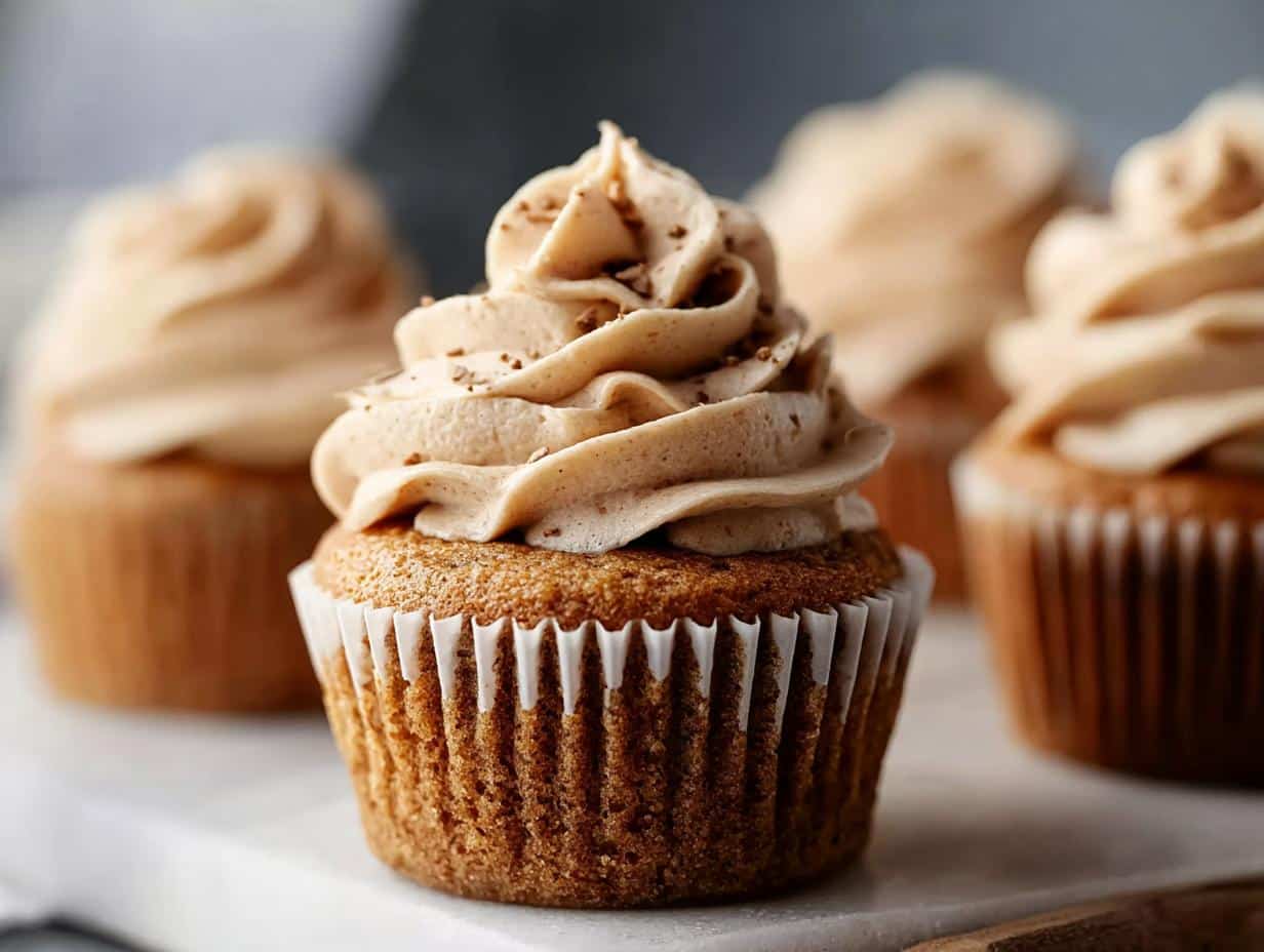 Divine Coffee Cupcakes Buttercream: 1 Easy Recipe - Coffee Cupcakes Buttercream - finished cupcakes