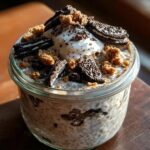 Cookies Cream Overnight Oats