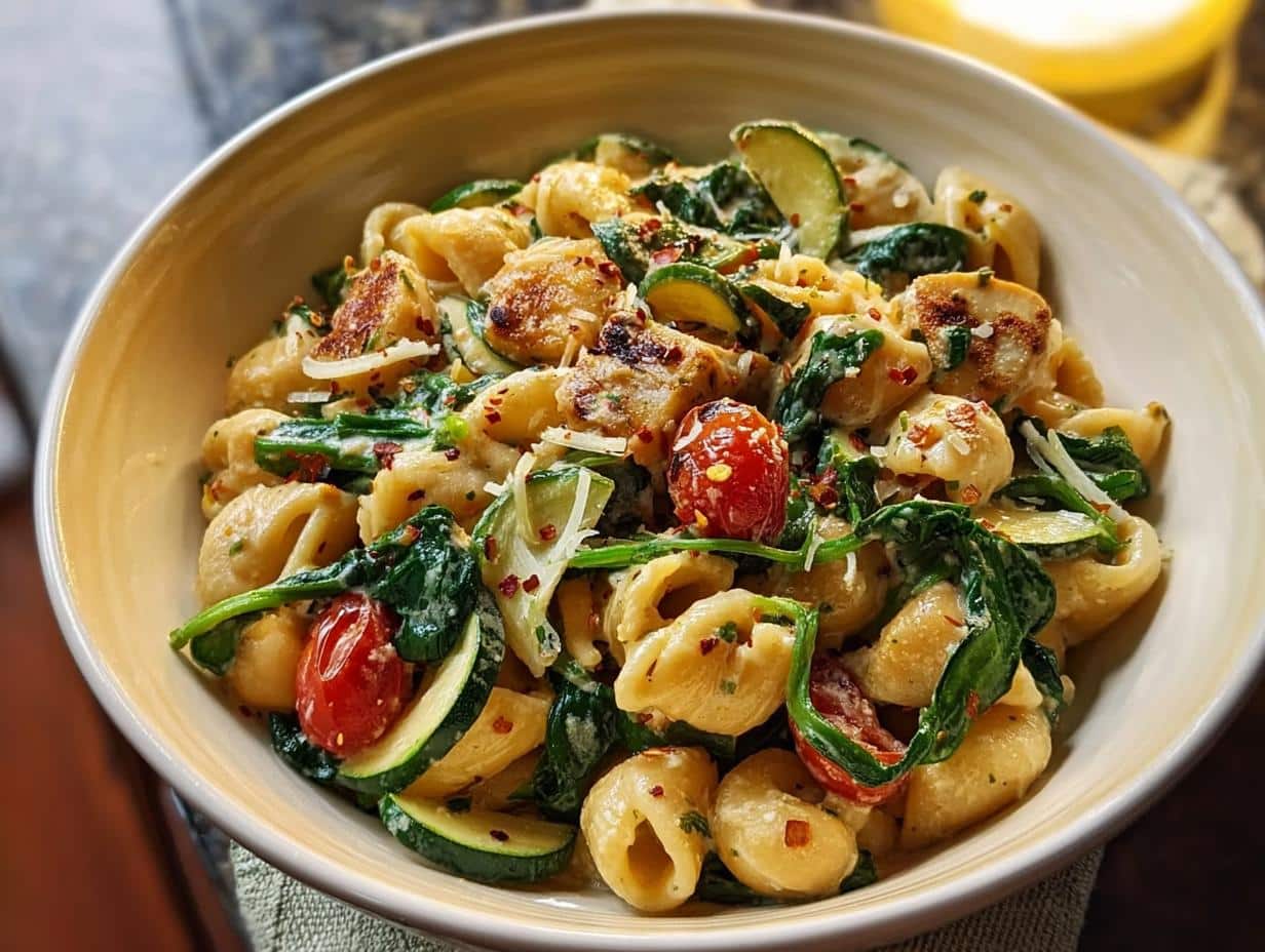Creamy Protein Packed Pasta