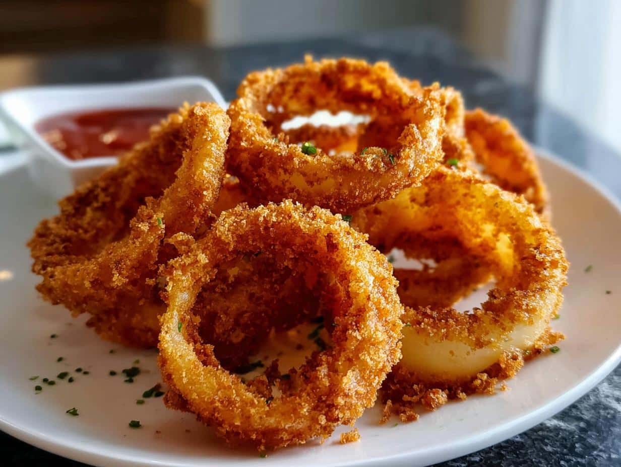 Crispy Onion Rings: 2 Secrets to Perfect Crunch - Crispy Onion Rings - additional detail