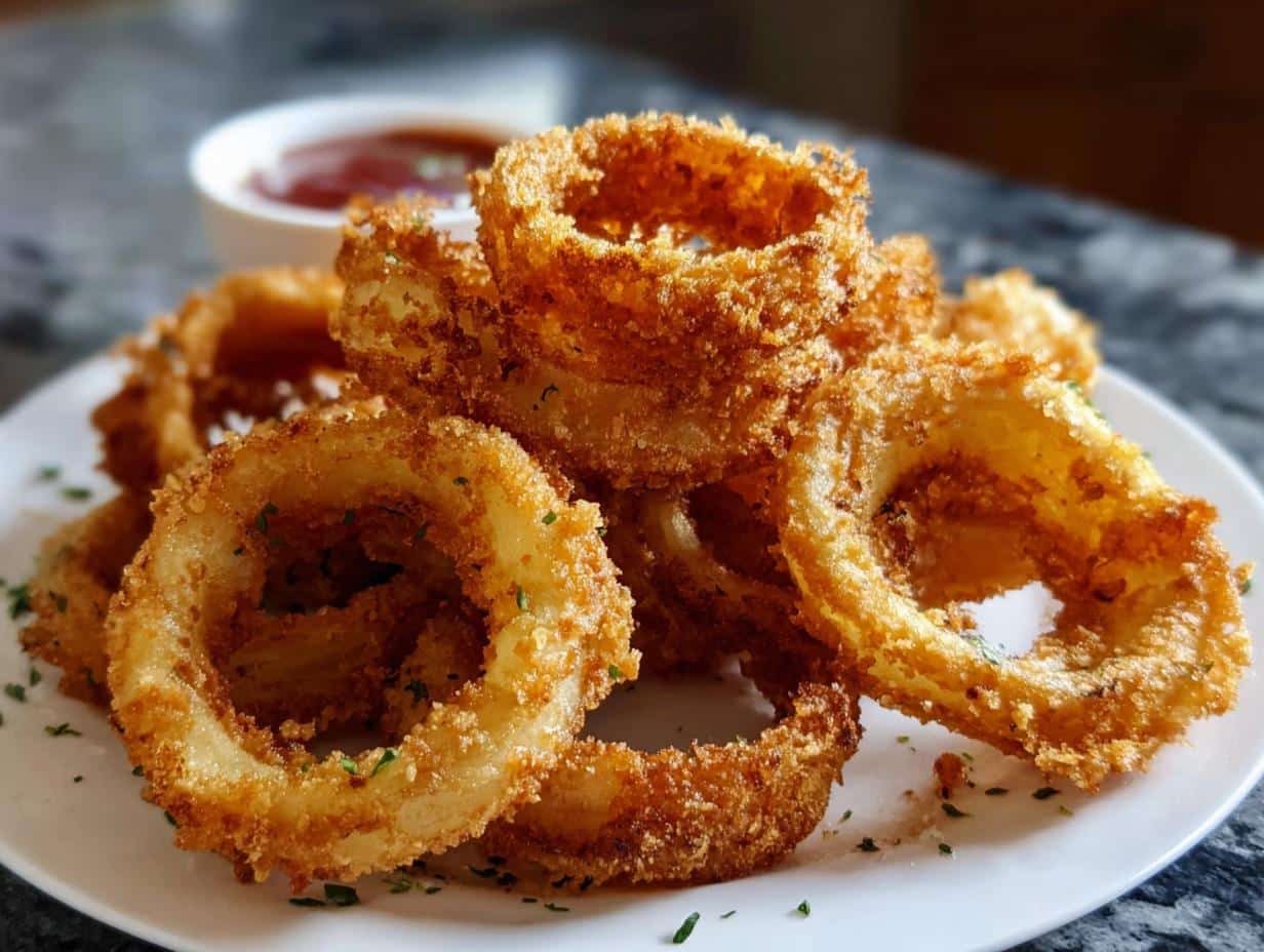 Crispy Onion Rings: 2 Secrets to Perfect Crunch - Crispy Onion Rings - additional detail