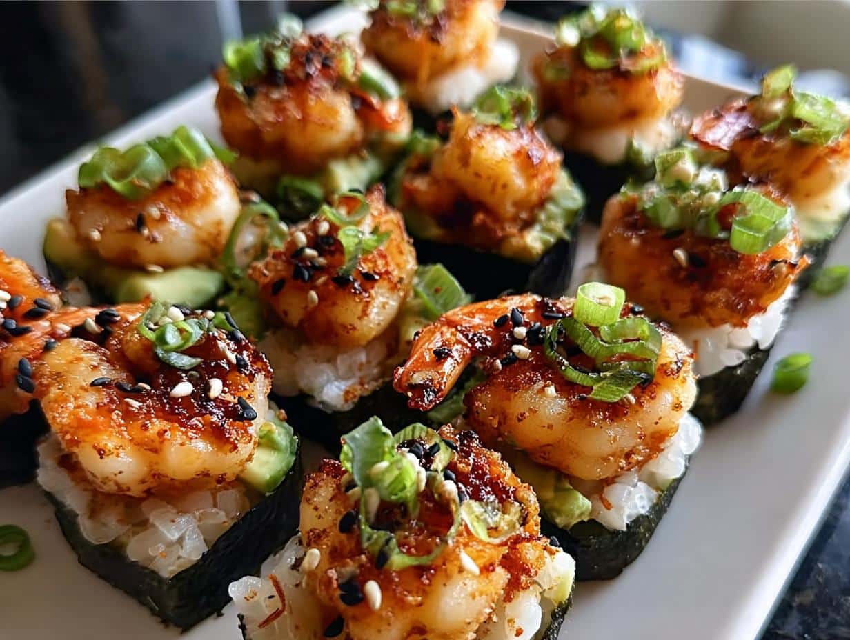 Crispy Shrimp Sushi Bites: 1 Amazing Recipe - Crispy Shrimp Sushi Bites - additional detail