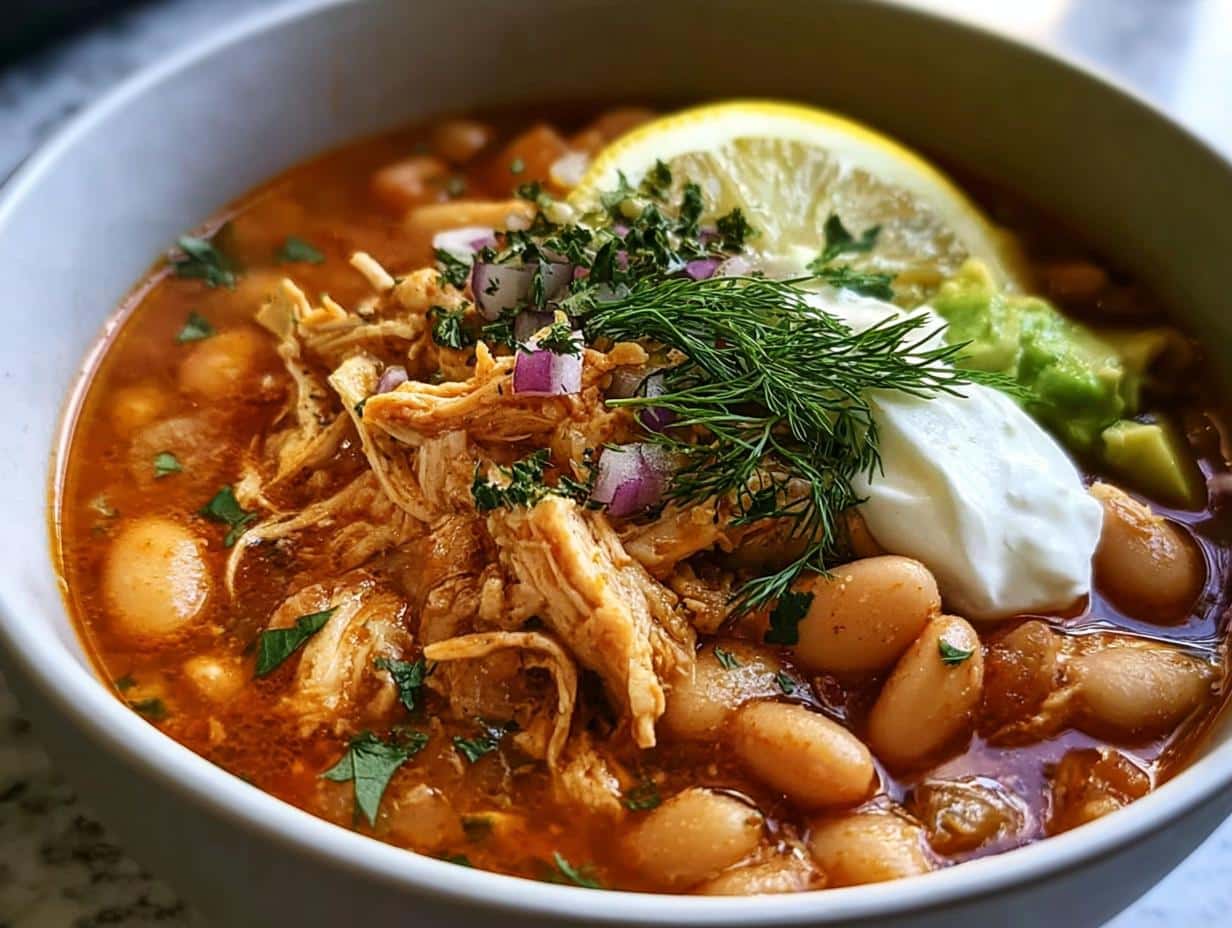 Crockpot Chicken Chili