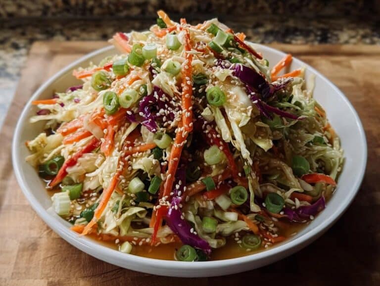 Crunchy Asian Cabbage Slaw