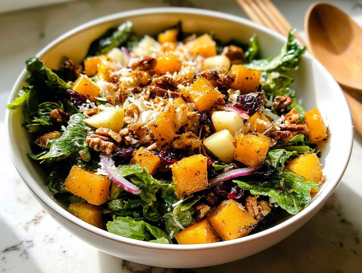 Crunchy Autumn Chopped Salad: Amazing Flavor - Crunchy Autumn Chopped Salad - additional detail