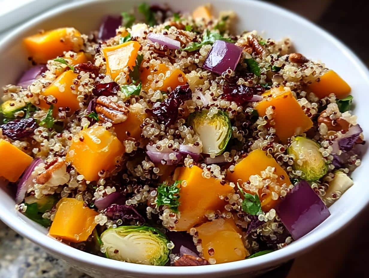 Delightful Fall Harvest Quinoa Recipe 4 Ways - Delightful Fall Harvest Quinoa - additional detail