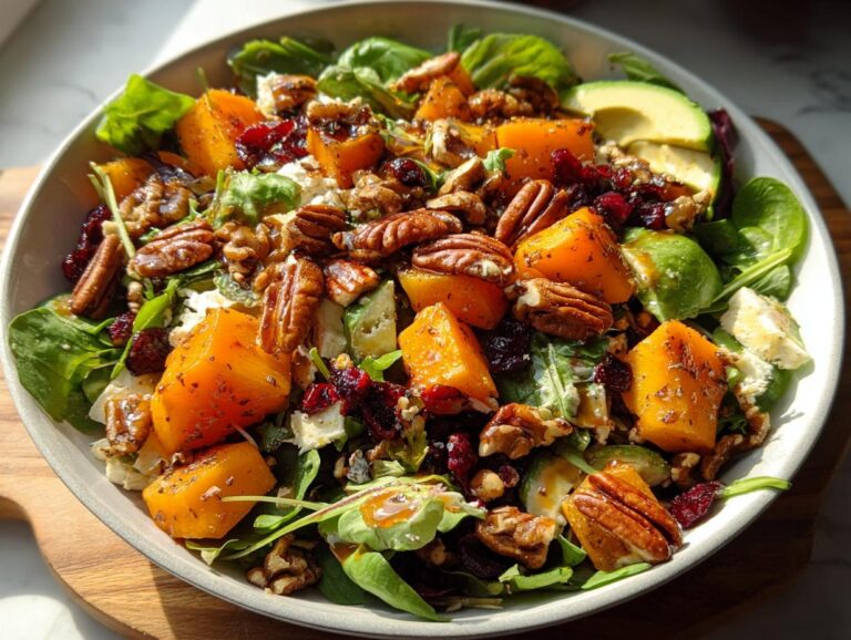 Delightful Fall Salad Maple