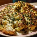 Garlic Herb Cauliflower Steaks
