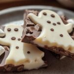 Ghost Chocolate Bark