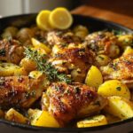 Greek Lemon Chicken Potatoes