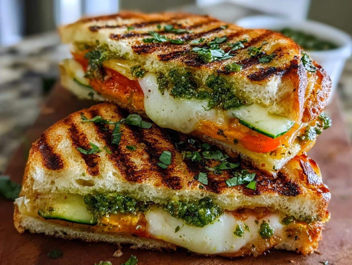 Grilled Sourdough Veggie Sandwich: Tasty 12-Min Meal - Grilled Sourdough Veggie Sandwich - main visual representation