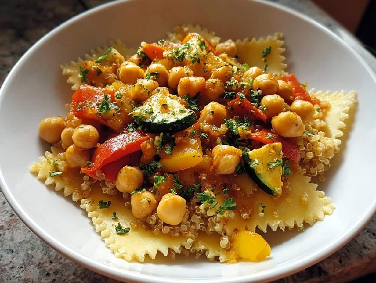 Healthy Vegetarian Dinner: 1 Quick, Flavorful Meal - Healthy Vegetarian Dinner - additional detail