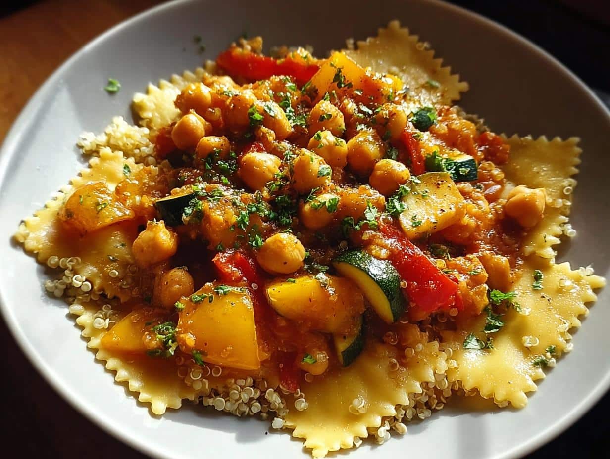 Healthy Vegetarian Dinner: 1 Quick, Flavorful Meal - Healthy Vegetarian Dinner - additional detail