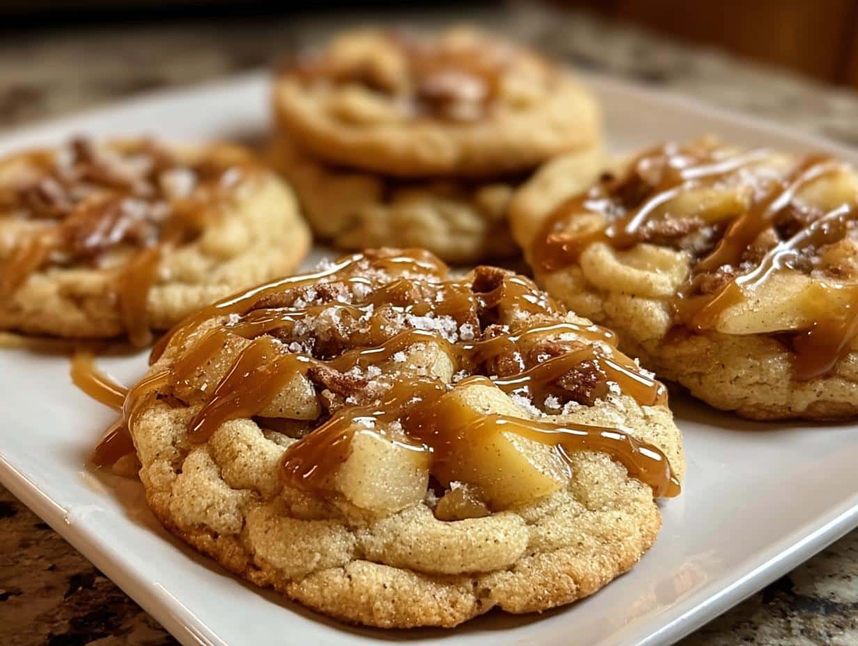Irresistible Caramel Apple Cookies You'll Love - Irresistible Caramel Apple Cookies - main visual representation