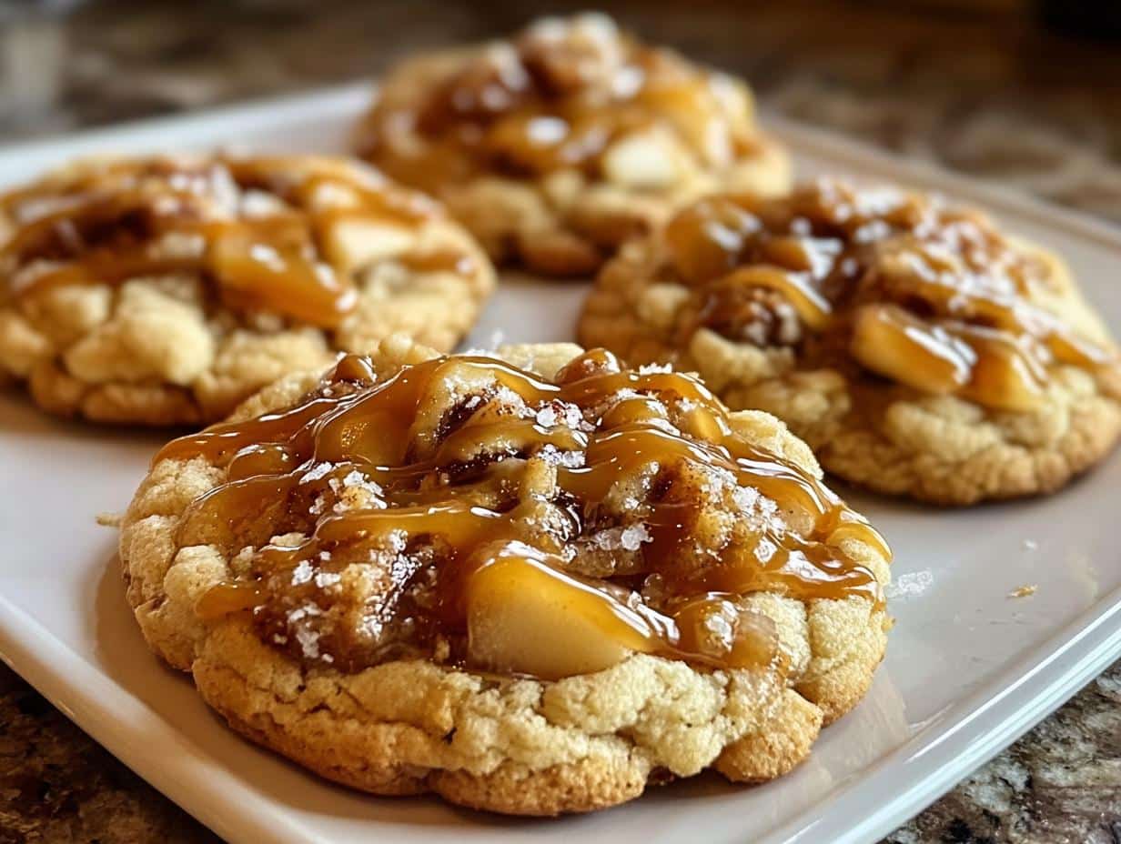 Irresistible Caramel Apple Cookies You'll Love - Irresistible Caramel Apple Cookies - additional detail
