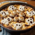 Irresistible Ghost Smores Dip
