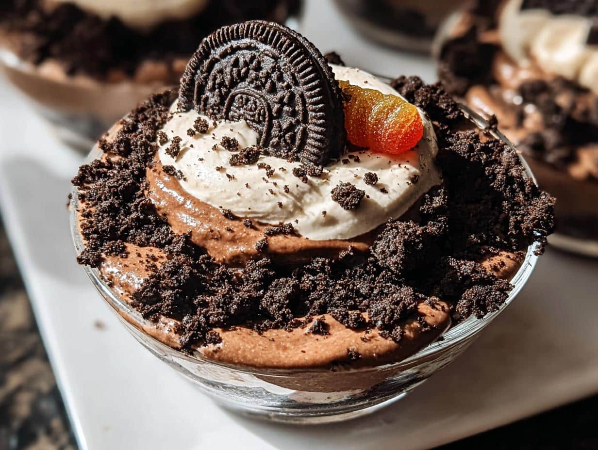 Irresistible Oreo Dirt Dessert: 24 Cookies Saved - Irresistible Oreo Dirt Dessert - additional detail