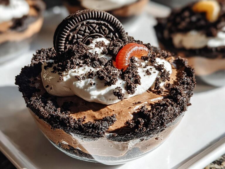 Irresistible Oreo Dirt Dessert