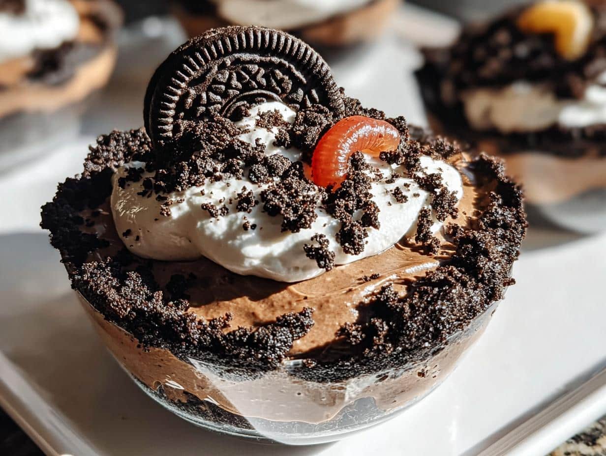 Irresistible Oreo Dirt Dessert