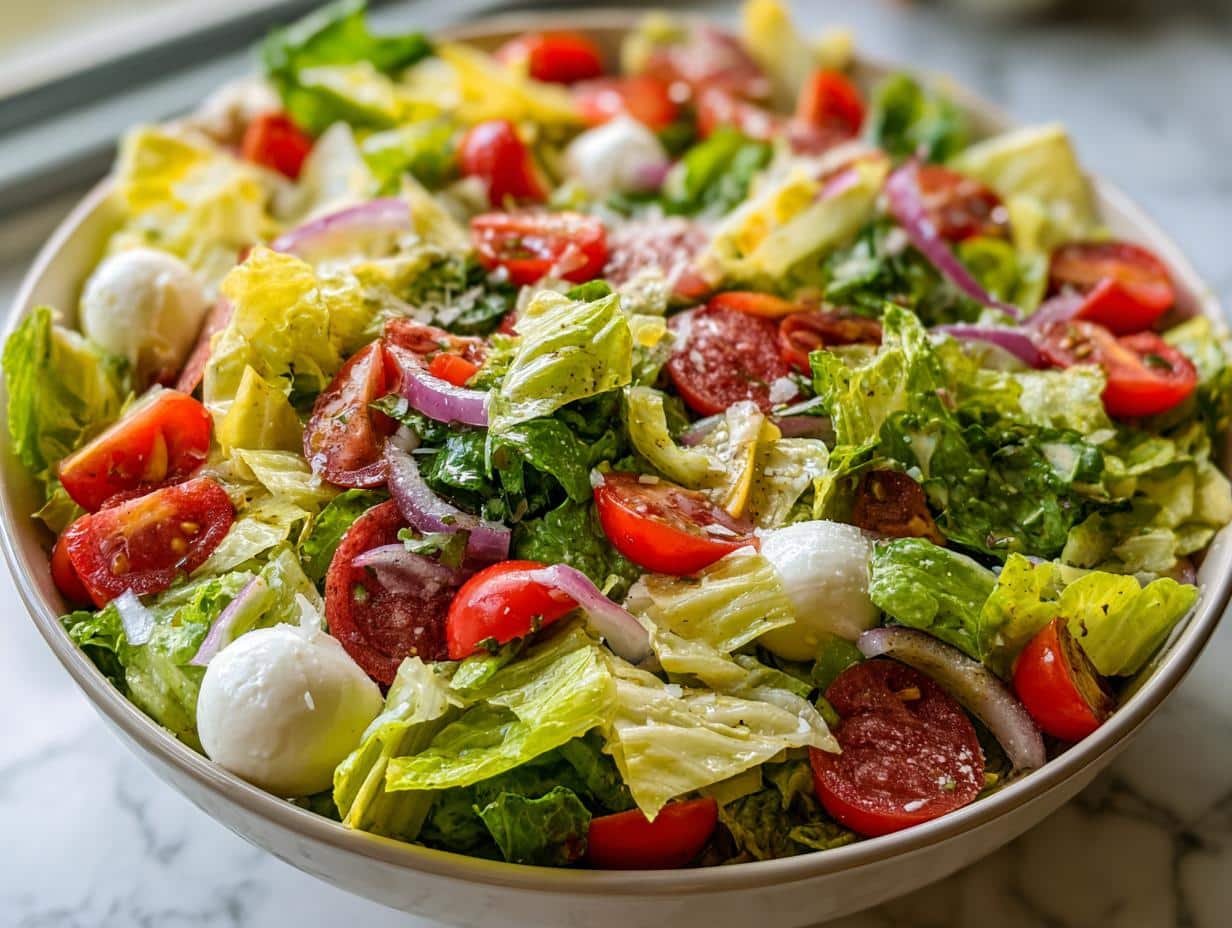 Italian Chopped Salad Vinaigrette
