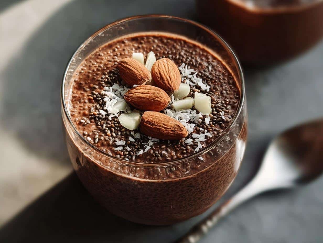 Keto Chocolate Chia Seed: 5 Min Pudding - Keto Chocolate Chia Seed - additional detail