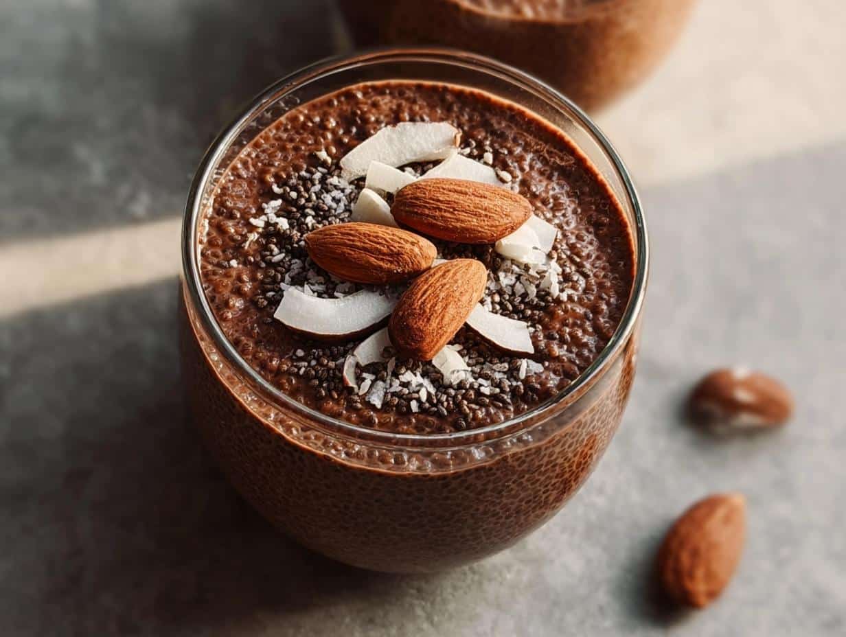 Keto Chocolate Chia Seed: 5 Min Pudding - Keto Chocolate Chia Seed - additional detail